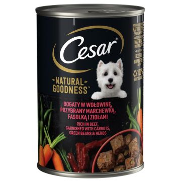 CESAR TÖLKKI NATURAL GOODNESS HÄRKÄ-PORKKANA 400 G