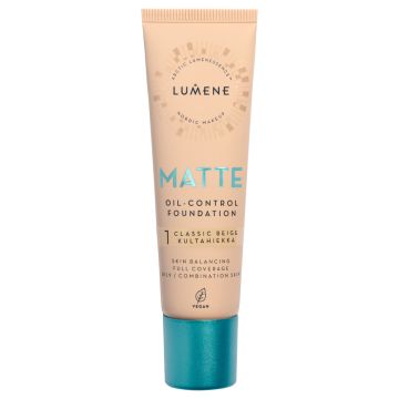 LUMENE MATTE OIL-CONTROL MATTAMEIKKIVOIDE 1 KULTAHIEKKA