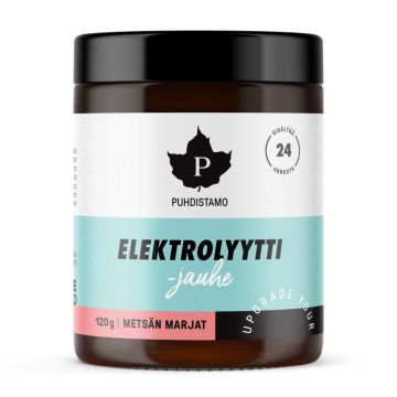 PUHDISTAMO ELEKTROLYYTTIJAUHE MARJAISA 120 G