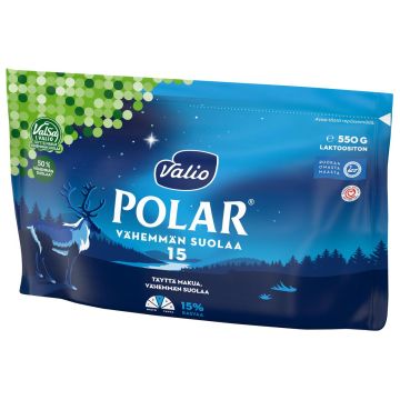 VALIO POLAR 15% VÄHEMMÄN SUOLAA 550 G