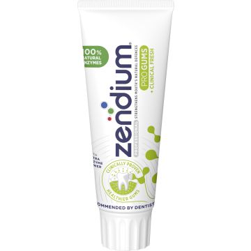 ZENDIUM HAMMASTAHNA PRO GUMS+CLINICAL FRESH 75 ML