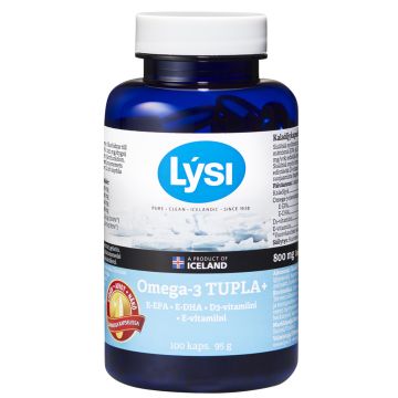 LYSI OMEGA-3 TUPLA + 100 KPL