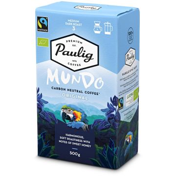 PAULIG MUNDO KAHVI LUOMU SJ REILU KAUPPA 500 G