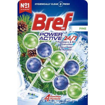 BREF POWER ACTIVE PINE DUO WC-RAIKASTIN 2-PACK 100 G