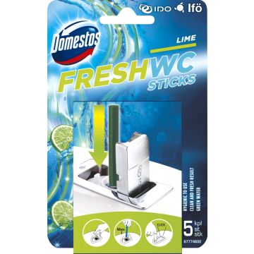 DOMESTOS WC-TIKUT LIME 5-PACK 475 G