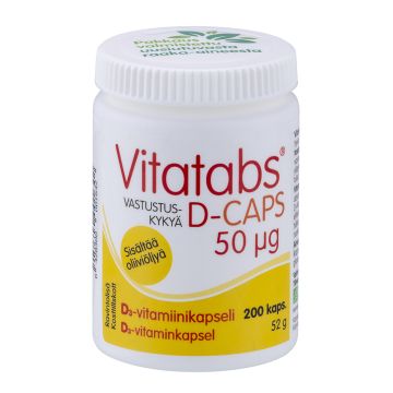 VITATABS D-CAPS 50 200 KPL