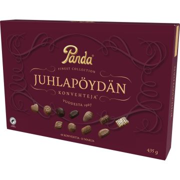 PANDA JUHLAPÖYDÄN KONVEHTEJA 435 G