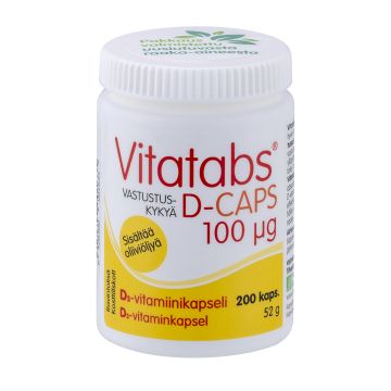 VITATABS D-CAPS 100 200 KPL