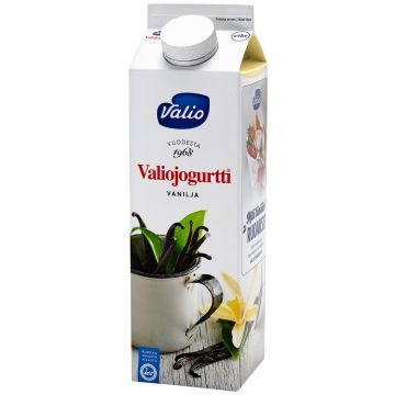 VALIO JOGURTTI VANILJA LAKTON 1KG