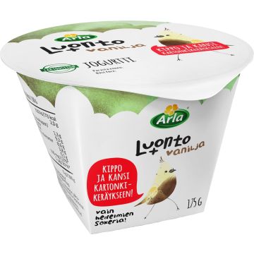 ARLA LUONTO+ AB VANILJAJOGURTTI LAKTON 175 G