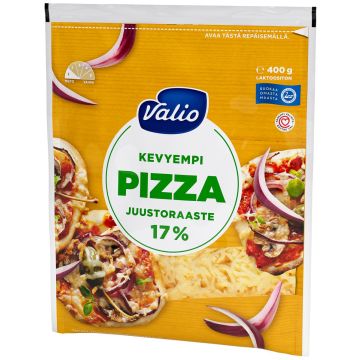 VALIO KEVYEMPI PIZZAJUUSTO 17% RAASTE 400 G