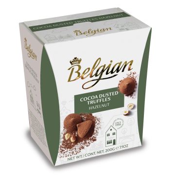 BELGIAN TRYFFELI HAZELNUT 200 G