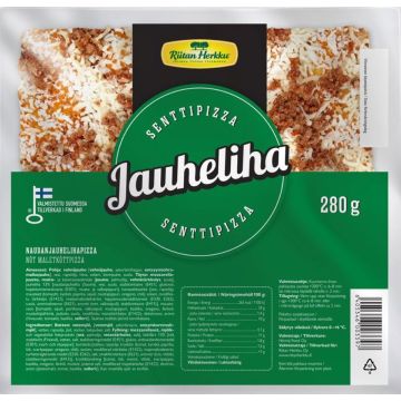 RIITAN HERKKU SENTTIPIZZA BOLOGNESE 280 G