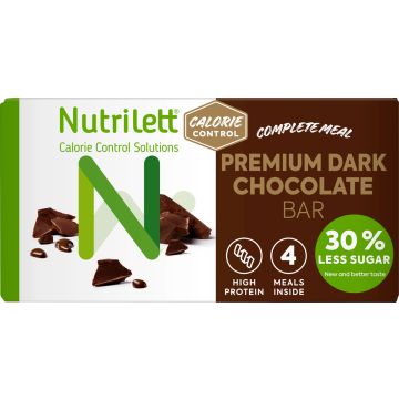 NUTRILETT ATERIANK. PREMIUM DARK CHOCOLATE 60G 4-PACK 240 G