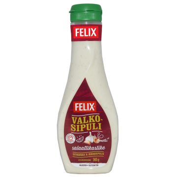 FELIX SALAATTIKASTIKE VALKOSIPULI 365 G