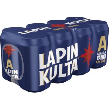 LAPIN KULTA 5,2% 0,33 TLK 8-PACK 2,64 L