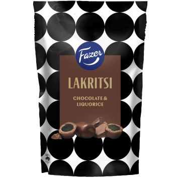 FAZER LAKRITSI CHOCOLATE 140 G