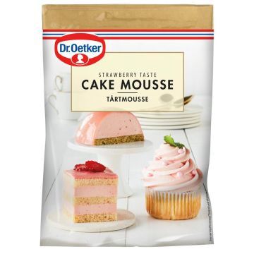 DR. OETKER KAKKUMOUSSE MANSIKANMAKUINEN 96 G