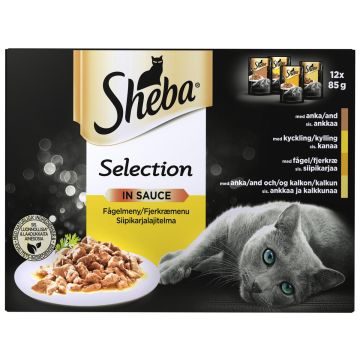 SHEBA ANNOSP. SELECT SLICES SIIPIKARJALAJ. 12*85G 1,02 KG