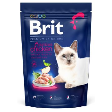 BRIT PREMIUM BY NATURE KANAA STER. KISSOILLE 1,5 KG