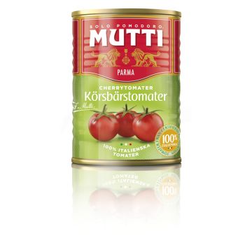 MUTTI KOKONAINEN KUORITTU KIRSIKKATOMAATTI 400 G