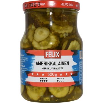 FELIX AMERIKKALAISIA KURKKU- VIIPALEITA MAKEASSA MAUSTELI 220 G