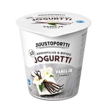 JUUSTOPORTTI AB-JOGURTTI VANILJA 150 G