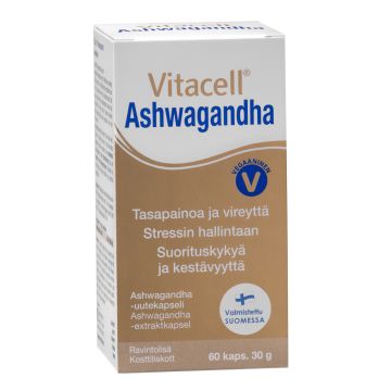 VITACELL ASHWAGANDHA KSM-66 60 KPL