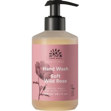 URTEKRAM LUOMU SOFT WILD ROSE NESTESAIPPUA 300 ML