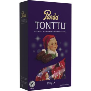 PANDA TONTTU SUKLAAMARME- LAADIKONVEHTEJA 290 G