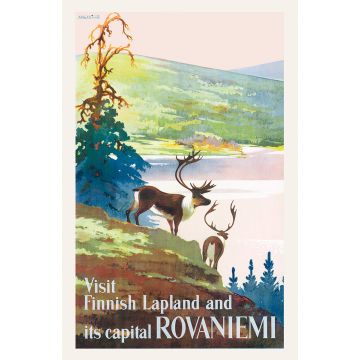 POSTIKORTTI VISIT FINNISH LAPLAND