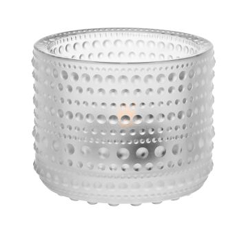 IITTALA KASTEHELMI KYNTTILÄLYHTY MATTAKIRKAS 64 MM