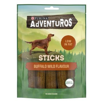 PURINA ADVENTUROS STICKS BUFFALON MAKUINEN PURUTIKKU 120 G