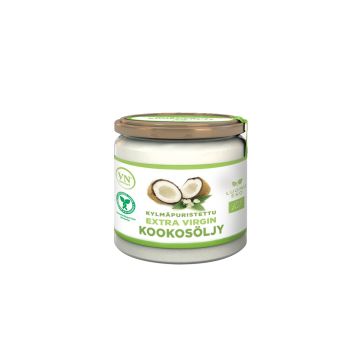 VIA NATURALE LUOMU EXTRA VIRGIN KOOKOSÖLJY 400 ML