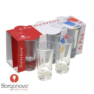 BORGONOVO SNAPSILASI SENIOR 5,7 CL, 6 KPL AVOPAKKAUS