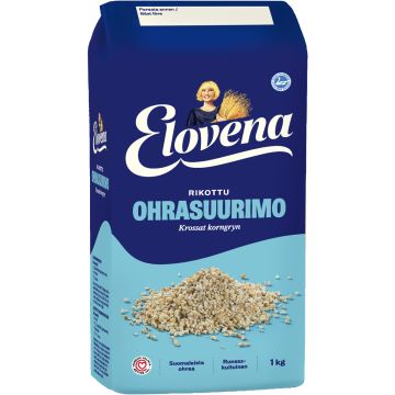 ELOVENA RIKOTTU TÄYSJYVÄ OHRASUURIMO 1 KG