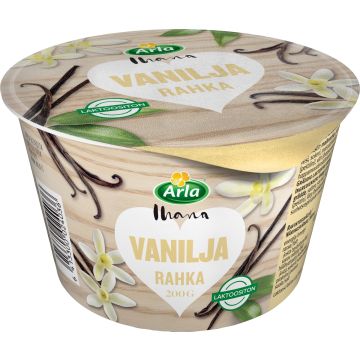 ARLA IHANA MAUSTETTU RAHKA VANILJA LAKTON 200 G