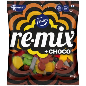 FAZER REMIX +CHOCO KARKKIPUSSI 325 G