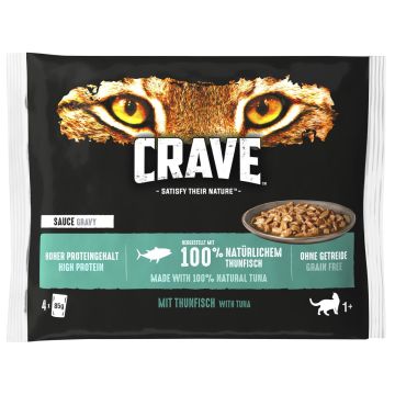 CRAVE KISSAN ANNOSATERIA 4*85G TONNIKALAA 340 G