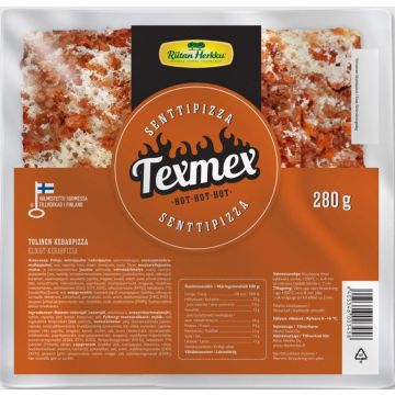 RIITAN HERKKU SENTTIPIZZA TEXMEX 280 G