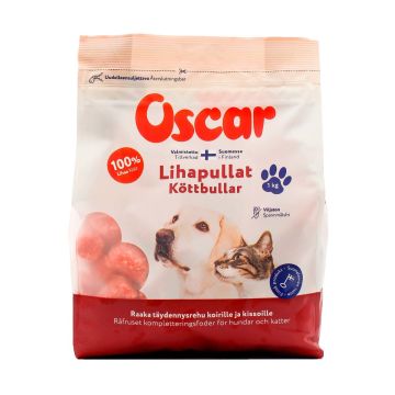 OSCAR NAUDANLIHAPULLAT 1KG PAKASTE