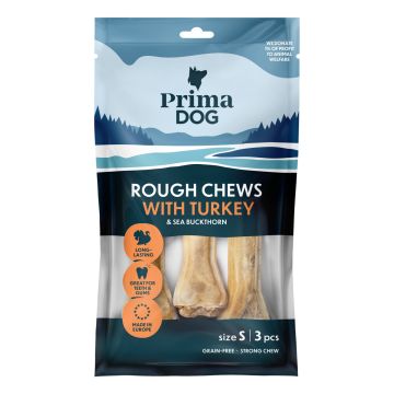 PRIMADOG ROUGH CHEWS PURULUU KALKKUNA-TYRNI S 10CM 105 G