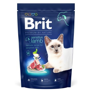 BRIT PREMIUM BY NATURE LAMMASTA HERKKÄV. KISSOILLE 800 G