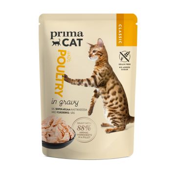 PRIMACAT CLASSIC SIIPIKARJAA KASTIKKEESSA 85 G