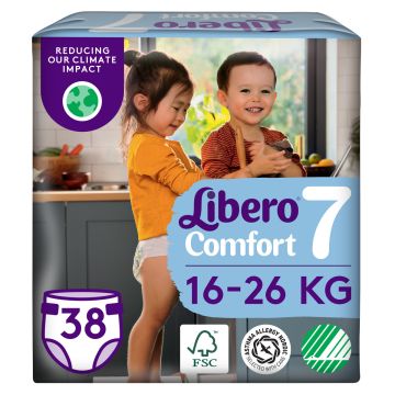 LIBERO COMFORT TEIPPIVAIPPA KOKO 7 16-26KG 38 KPL