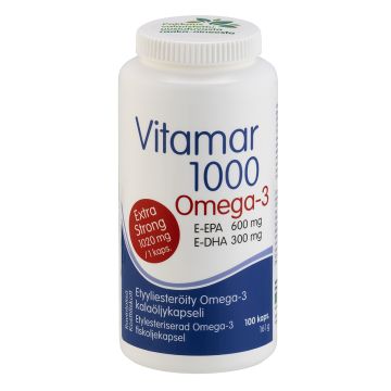 VITAMAR 1000 VAHVA E-EPA & E-DHA 100 KPL