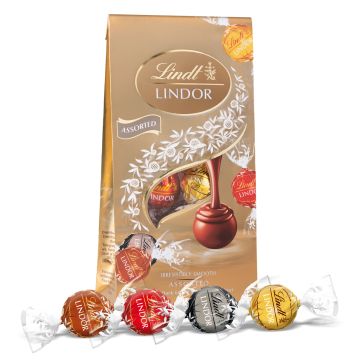 LINDT LINDOR SUKLAAKUULASEKOITUS 137 G