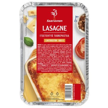 SAARIOINEN LASAGNE 600 G