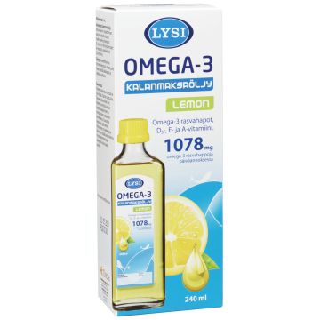 LYSI OMEGA-3 KALANMAKSAÖLJY 240 ML