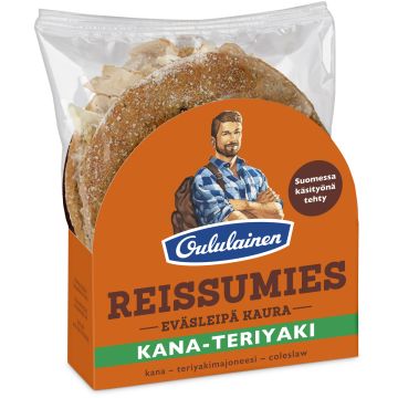 OULULAINEN REISSUMIES EVÄSLEIPÄ KAURA KANA-TERIYAKI 153 G